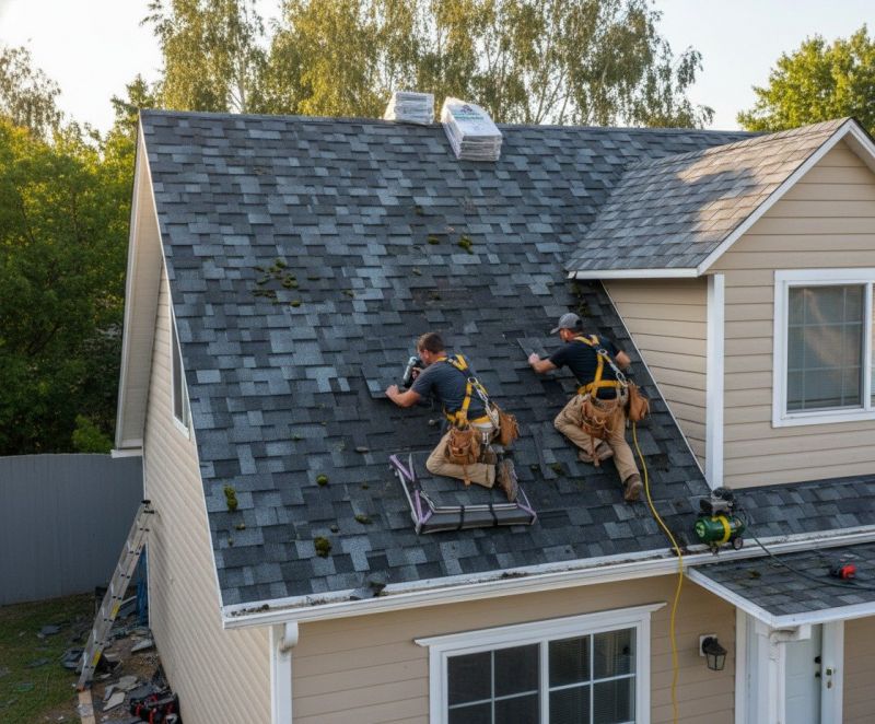 House Roof Repair detail