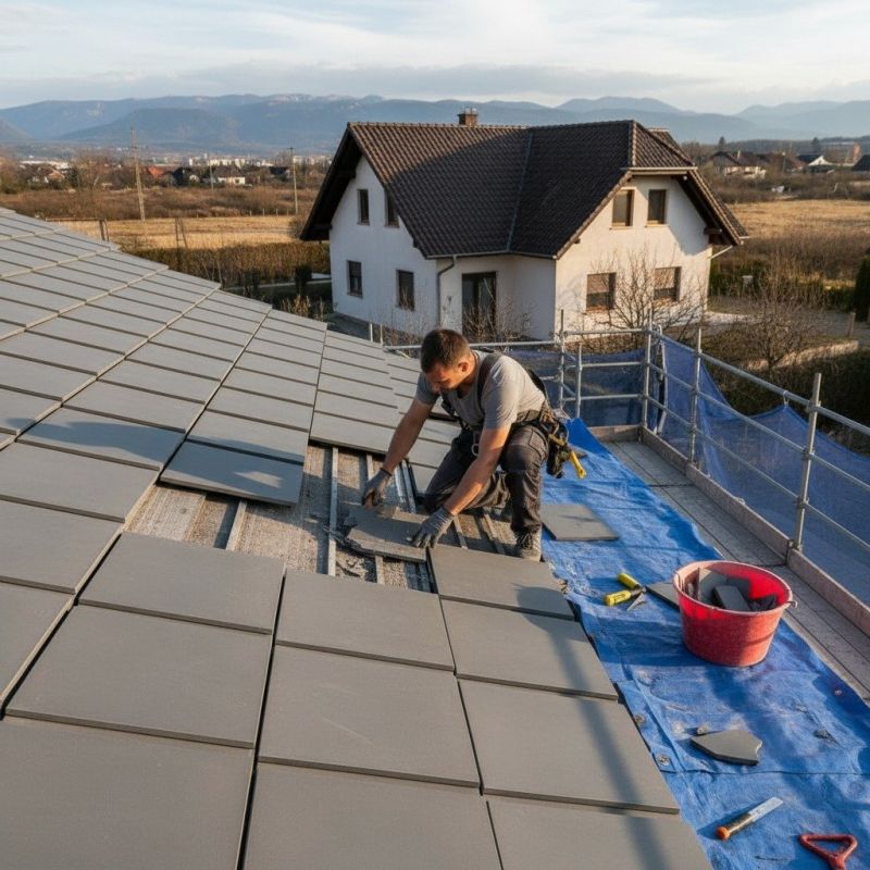 Tile Roof Installation